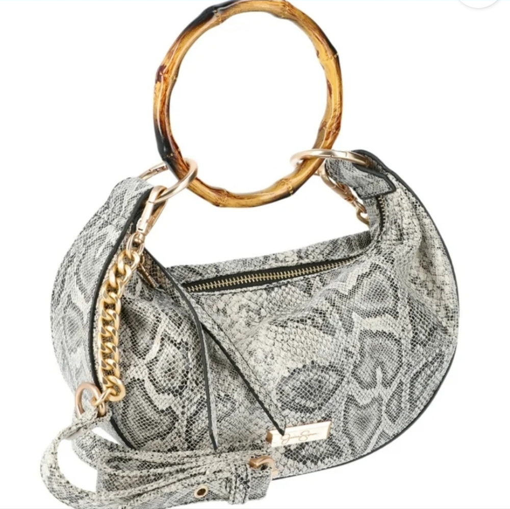 Jessica Simpson Evangeline Bracelet Handle/Shoulder Strap Hobo Bag/Purse New
